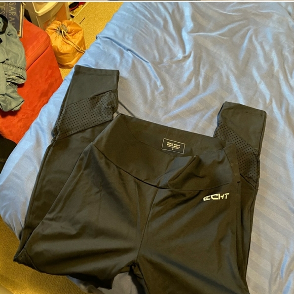 ECHT NWT Black Workout Leggings XL - Picture 2 of 6